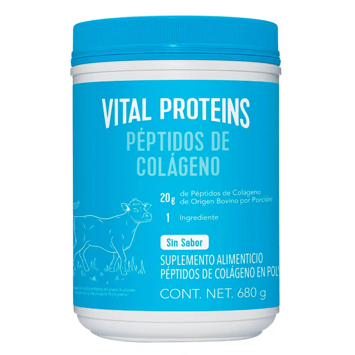 Péptidos de Colágeno Vital Proteins - 680g (Sin Sabor) - Calidad Premium